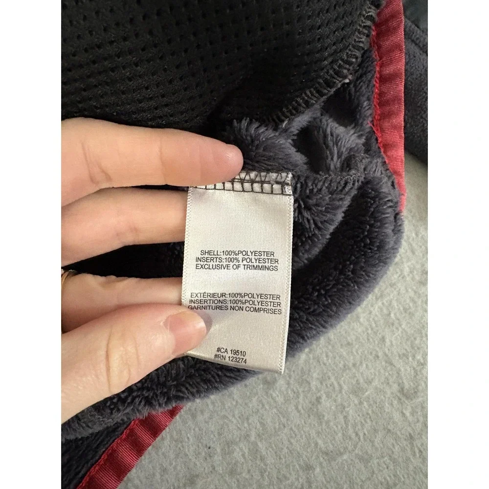 Lole Jacket Womens Medium Gray Fleece Full‎ Zip Colorblock Hiking Warm Lined